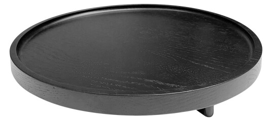 Novoform Elevate brett ø30 cm sort eik Novoform Elevate brett ø30 cm sort eik