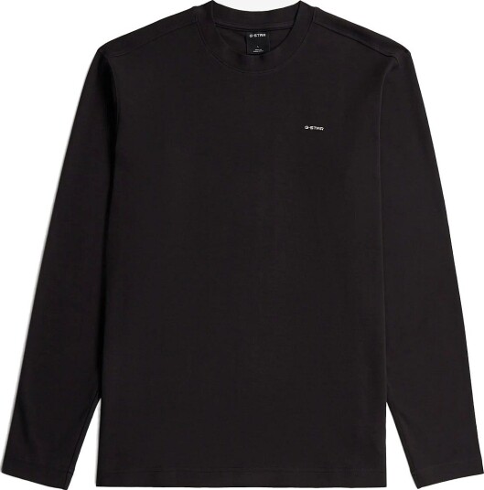 G-Star True Regular R T L\S - DK BLACK - XXL