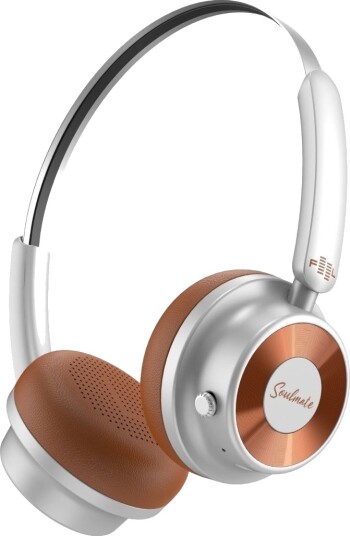 FEEL Soulmate trådløse on-ear hodetelefoner Brun