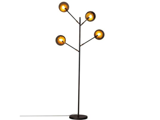 By Rydéns Turno Gulvlampe Black/Gold By Rydéns Turno Gulvlampe Black/Gold