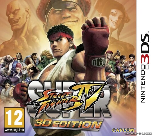 Super Street Fighter IV 3D Edition Nintendo 3DS Spill