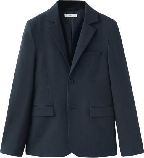 Mango Classic Suit Jacket Navy 13 14