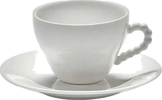 Serax Cup + Saucer White   White   