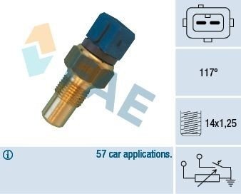 Sensor, motortemperatur FAE 34440