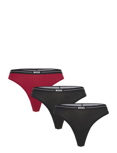 BOSS 3P Thong - Black - L