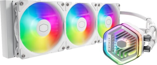Cooler Master MasterLiquid 360 Atmos ARGB hvit MLX D36M A25PZ RW Cooler Master MasterLiquid 360 Atmos ARGB hvit MLX D36M A25PZ RW
