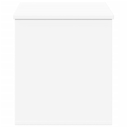 Oppbevaringsboks hvit 100x42x46 cm konstruert tre Oppbevaringsboks hvit 100x42x46 cm konstruert tre