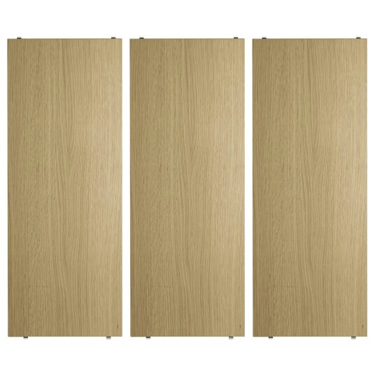 String hylleplate eik 58x30 cm 3-pk String hylleplate eik 58x30 cm 3-pk