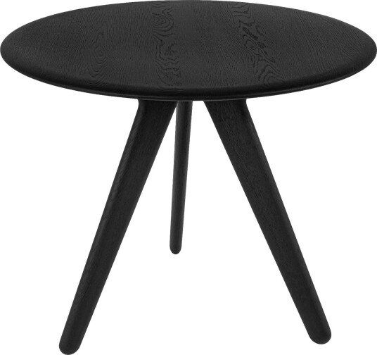 Groove Spisebord Ø90 cm, Sort