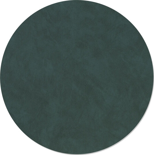 LIND DNA Nupo bordbrikke Dark green circle L