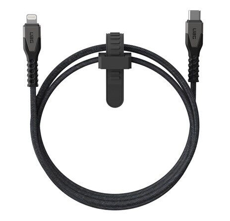 UAG Rugged Kevlar Cabel USB-C - Lightning 1.5m black/grey BULK