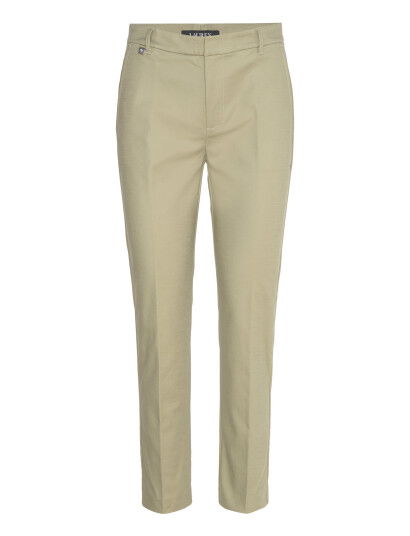 Lauren Ralph Lauren Double-Faced Stretch Cotton Pant - Green - 44