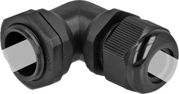 Delock - Kabelgland - Svart, Ral 9005