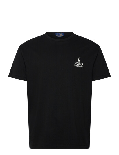 Polo Ralph Lauren Classic Fit Logo Jersey T Shirt Black XS