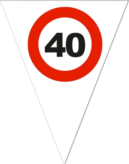 Espa Vimpelgirlander Trafikkskilt 40 5m 10 flags 84486