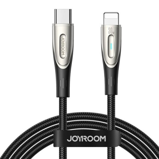 Joyroom Star-Light USB-kabel - USB-C til Lightning 30W 1,2m - Svart