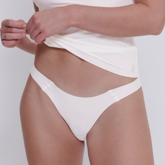 Sloggi Truser ZERO Feel 2 0 Tiny Tanga Hvit Large Dame Sloggi Truser ZERO Feel 2 0 Tiny Tanga Hvit Large Dame
