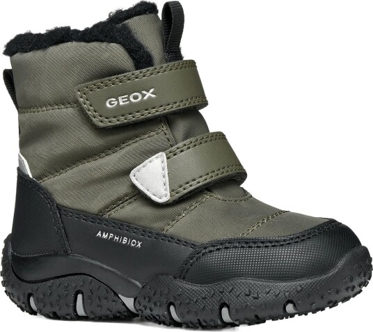 GEOX B Baltic Boy B Abx C - DARK GREEN/BLACK - 22