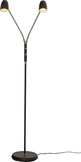 Aneta Lighting Gulvlampe Sandnes Svart Gulvlamper