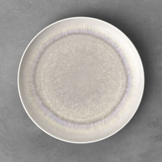 Perlemor Salattallerken Ø 24 cm Porselen Beige Perlemor Salattallerken Ø 24 cm Porselen Beige