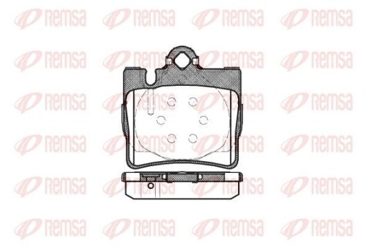 Bremseklosser REMSA 0770.00 Bremseklosser REMSA 0770.00
