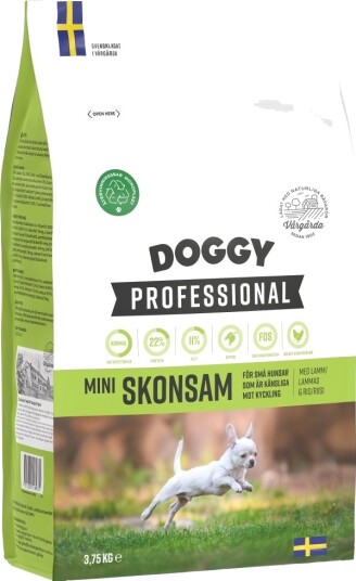 Doggy Professional Mini Gentle Tørrfôr 3.75 kg