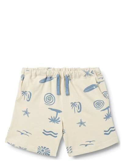 Wheat Jersey Shorts Kalle Cream 140
