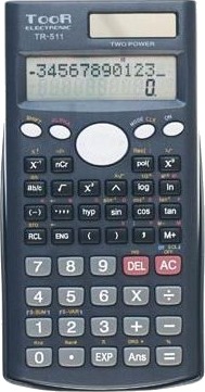 Vitenskapelig Kalkulator 10+2-Posisjon Tr-511 Toor