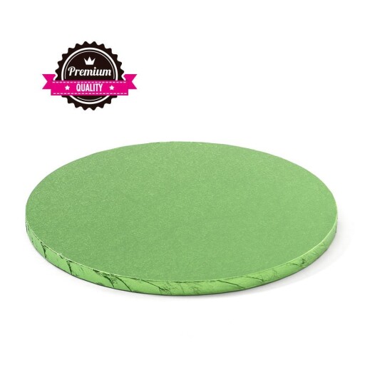 Kake Drum Rund Lys Grønn 35cm Kake Drum Rund Lys Grønn 35cm