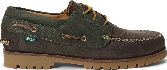 Polo Ralph Lauren Ranger Suede Boat Shoe - CHOCOLATE BROWN/E - 45