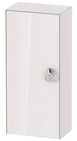 Duravit White Tulip Halvhøyskap 40x24x88 cm Hvit Høyglans