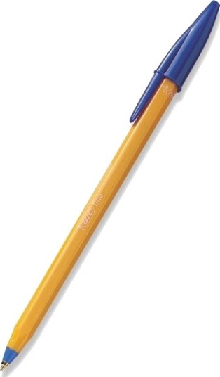 Bic Orange - Kulepenn - Blå - Oljebasert Blekk - 0.8 Mm - Fin (En Pakke 20)