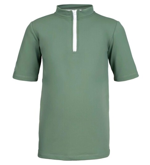 Petit Crabe Badetop Max UV50+ Army 2 3 år 92 98 Badetøy Grønn