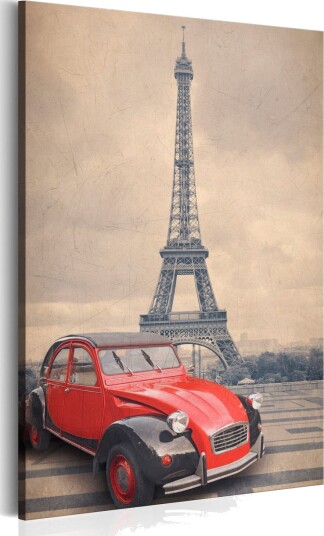 Bilde Retro Paris 80x120 Artgeist sp. z o. o.