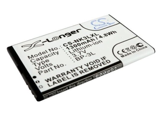 Nokia Lumia 710 batteri (1300 mAh 3.7 V)