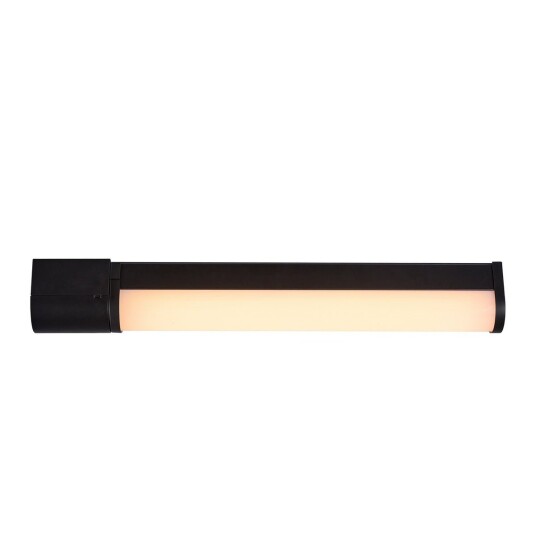 Malaika 49 vegglampe for baderom 6W IP44 m/stikkontakt   Svart