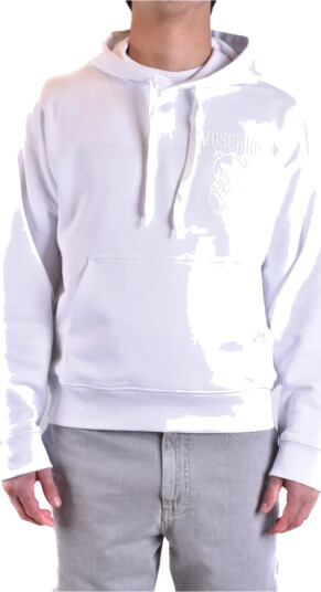 Moschino Herre Gensere & Hettegensere Hvit L, Moschino Herre Gensere & Hettegensere Hvit L,