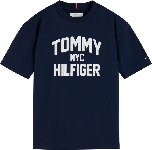 Tommy Hilfiger Brand Love Ss   Navy   128