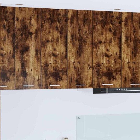  Hengende skap Riga Røkt eik 60 x 31 x 80 cm Konstruert tre