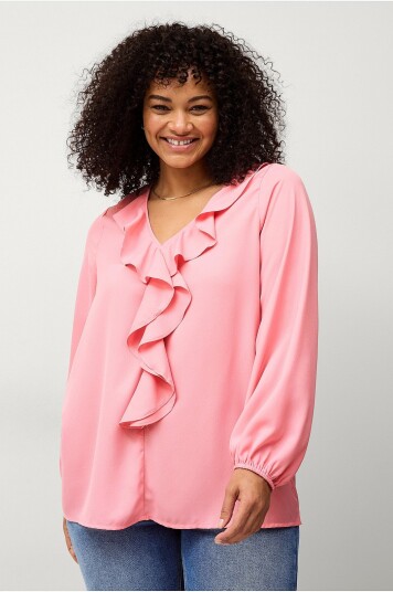 Ellos Plus Collection Bluse Marlene Rosa