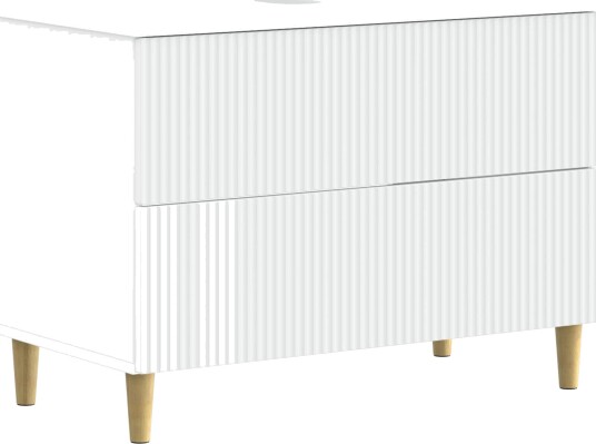 vidaXL Baderomsvaskeskap ARNHEM Hvit 82 x 41 x 59 cm Konstruert tre