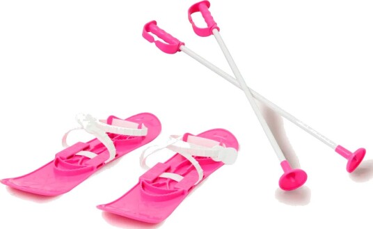 Jamara Snow Play Funny Carve Skisett 42 cm Rosa
