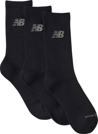 New Balance   Sokker Performance Basic Crew 3 pakning   Svart
