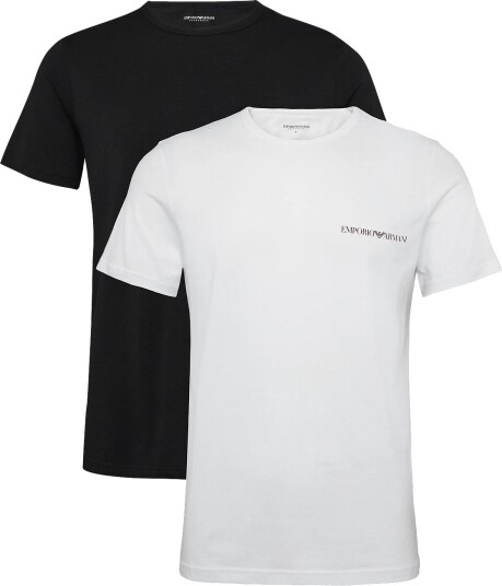 Emporio Armani 2 Pack Top Black M Emporio Armani 2 Pack Top Black M