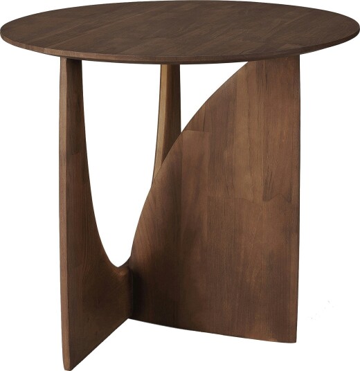 Ethnicraft Geometric Sidebord Teak brun Ethnicraft Geometric Sidebord Teak brun