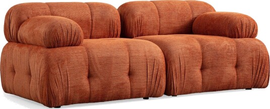 Belgin Sofa 2 seter Oransje