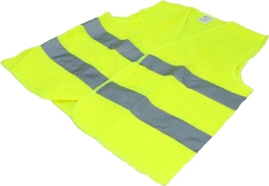 Carpoint Familiepakke Refleksvest 2 voksne + 2 barn Gul