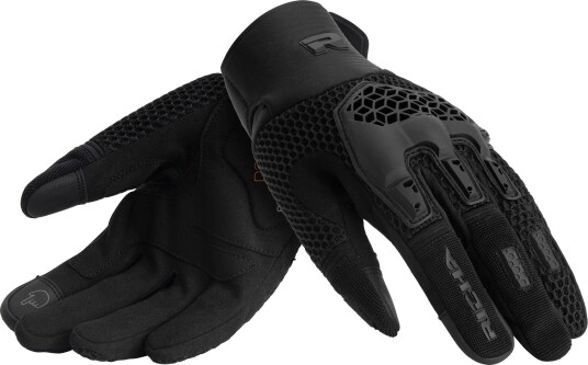 MC-Hansker Richa Sand blast Svart 4XL