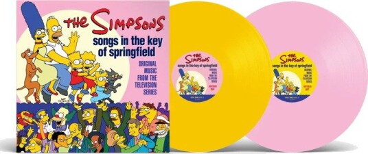 The Simpsons Songs In The Key Of Springfield Limited Edition Vinyl