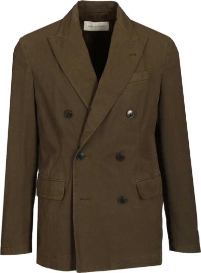 Dries Van Noten Herre Jakker Grønn L,